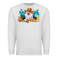 Oatmeal Heather Boo Y'all Premium Sweatshirt - texasbilliewilder