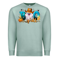 Seafoam Boo Y'all Premium Sweatshirt - texasbilliewilder