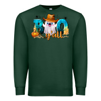 Sports Green Boo Y'all Premium Sweatshirt - texasbilliewilder