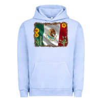 Pigment Grape Ice mexico flag sunflower cactus Urban Hoodie - AdoDesignShop
