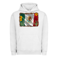 Pigment Lunar Rock mexico flag sunflower cactus Urban Hoodie - AdoDesignShop
