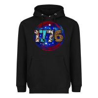 Black western 1776 4th of july billie wilder Heavyweight Hoodie - texasbilliewilder