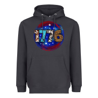 Smoke western 1776 4th of july billie wilder Heavyweight Hoodie - texasbilliewilder