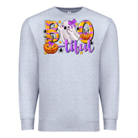Heather Grey Boo-tiful Premium Sweatshirt - texasbilliewilder