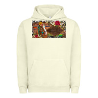 Pigment Pistachio western turquoise gemstone horse cowhide leopard floral background lic Urban Hoodie - Artiststas