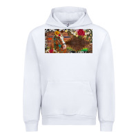 White western turquoise gemstone horse cowhide leopard floral background lic Urban Hoodie - Artiststas