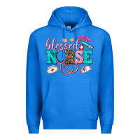 True Royal blessed nurse Premium Hoodie - AdoDesignShop