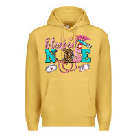 Antique Gold blessed nurse Premium Hoodie - AdoDesignShop