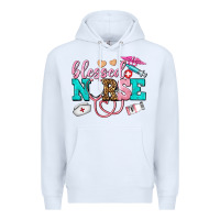 White blessed nurse Premium Hoodie - AdoDesignShop