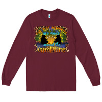 Burgundy the best memories are made around the campfire camping Long Sleeve Tee - BarkalooDesign
