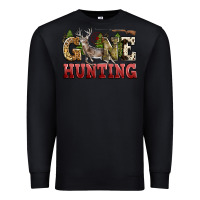 Black gone hunting Premium Sweatshirt - Zillion Design Studio