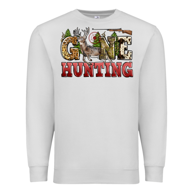 Gone Hunting Premium Sweatshirt by Zillion Design Studio | Teevron