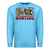 Ocean Blue gone hunting Premium Sweatshirt - Zillion Design Studio