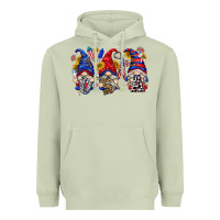 Matcha usa with gnome billie wilder Heavyweight Hoodie - texasbilliewilder