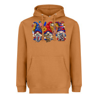 Meerkat usa with gnome billie wilder Heavyweight Hoodie - texasbilliewilder