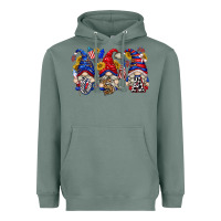 Sage usa with gnome billie wilder Heavyweight Hoodie - texasbilliewilder