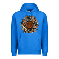 True Royal cowhide leopard aztec sunflower Premium Hoodie - Artiststas