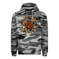 Slate Camo cowhide leopard aztec sunflower Premium Hoodie - Artiststas