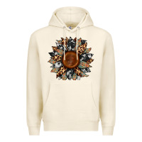 Tofu cowhide leopard aztec sunflower Premium Hoodie - Artiststas