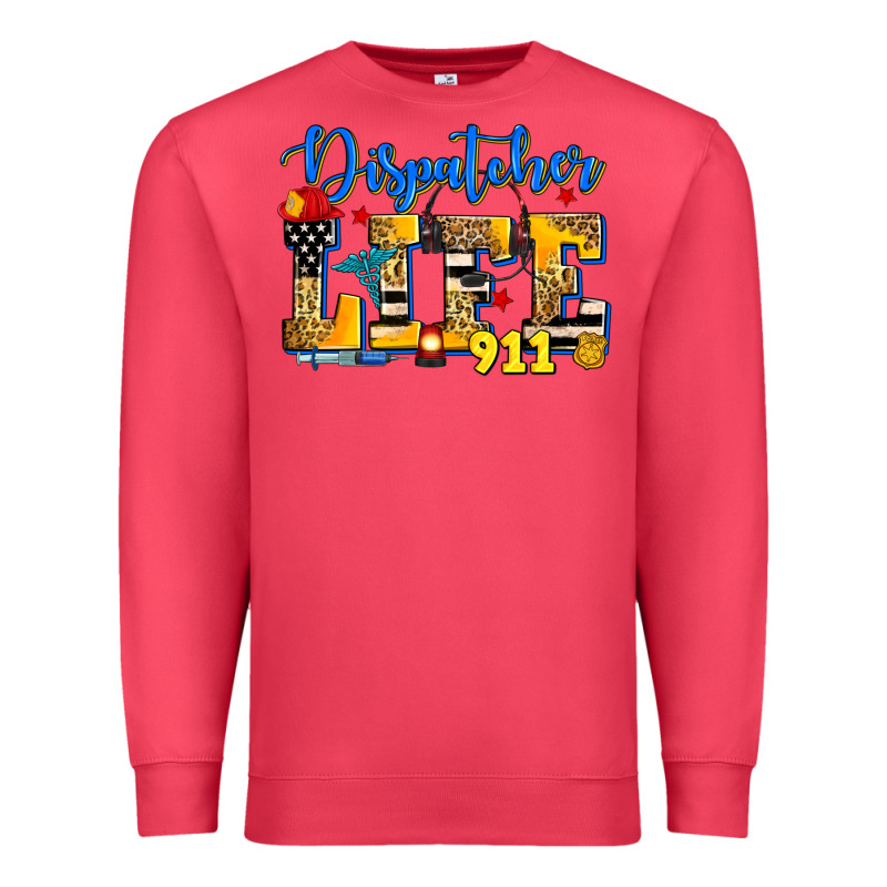 Dispatcher Life Premium Sweatshirt by Zillion Design Studio | Teevron