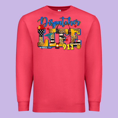 Dispatcher Life Premium Sweatshirt Designed By Zillion Design Studio