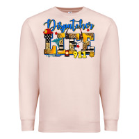 Pale Pink dispatcher life Premium Sweatshirt - Zillion Design Studio