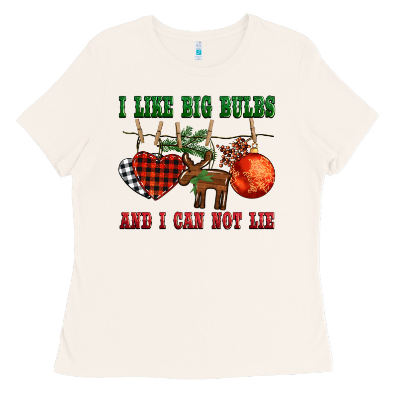 I Like Big Bulbs And I Can Not Lie Ladies Tee by BarkalooDesign | Teevron