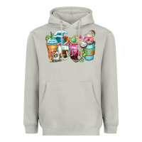 Moon Dust skeleton summer coffee cups Heavyweight Hoodie - Zillion Design Studio