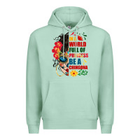 Seafoam in a world full of princess be a chingona Premium Hoodie - BundleAndBundleShop