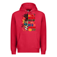 Cardinal in a world full of princess be a chingona Premium Hoodie - BundleAndBundleShop