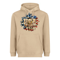 Mushroom usa sunflower billie wilder Heavyweight Hoodie - texasbilliewilder