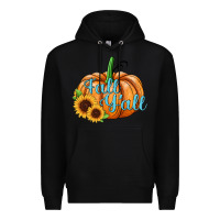 Black fall y'all pumpkin Premium Hoodie - JahusDesignShop
