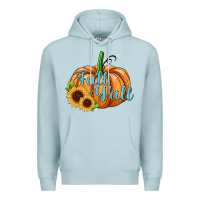 Blue Mist fall y'all pumpkin Premium Hoodie - JahusDesignShop