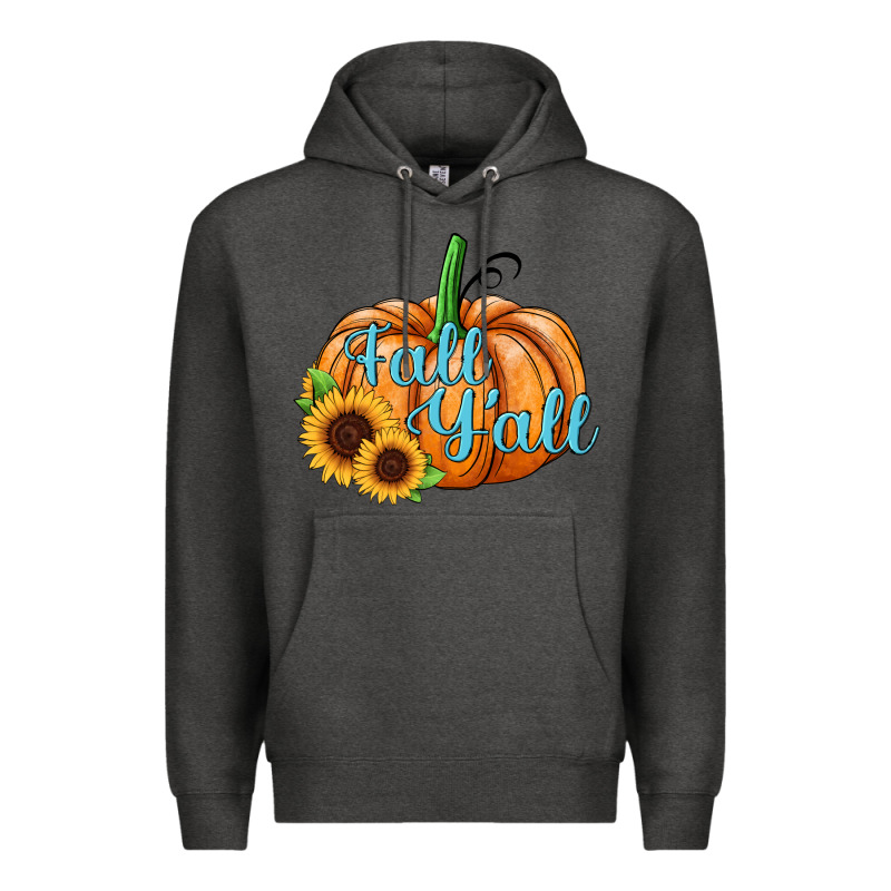 Fall Y'all Pumpkin Premium Hoodie by JahusDesignShop | Teevron