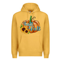 Mustard fall y'all pumpkin Premium Hoodie - JahusDesignShop
