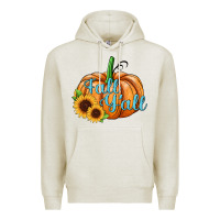 Oatmeal Heather fall y'all pumpkin Premium Hoodie - JahusDesignShop