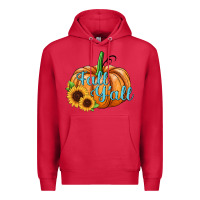 Cardinal fall y'all pumpkin Premium Hoodie - JahusDesignShop