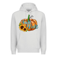 Dove Grey fall y'all pumpkin Premium Hoodie - JahusDesignShop