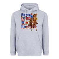 Heather Grey western sweet land of liberty 4th july billie wilder Heavyweight Hoodie - texasbilliewilder