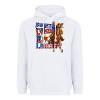 White western sweet land of liberty 4th july billie wilder Heavyweight Hoodie - texasbilliewilder