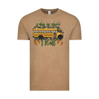 Vintage Coffee this is how i roll school bus camouflage Vintage Tee - Artiststas