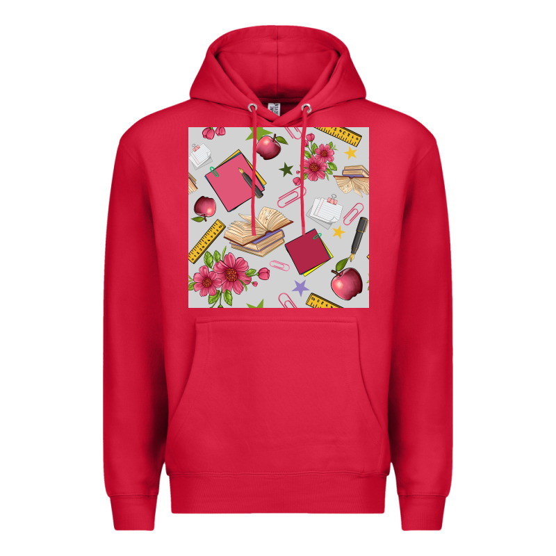 Back To School  Seamless Pattern Premium Hoodie by BundleAndBundleShop | Teevron