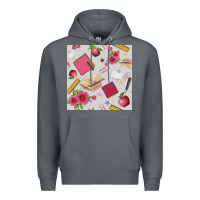 Rock back to school  seamless pattern Premium Hoodie - BundleAndBundleShop