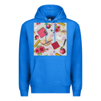 True Royal back to school  seamless pattern Premium Hoodie - BundleAndBundleShop