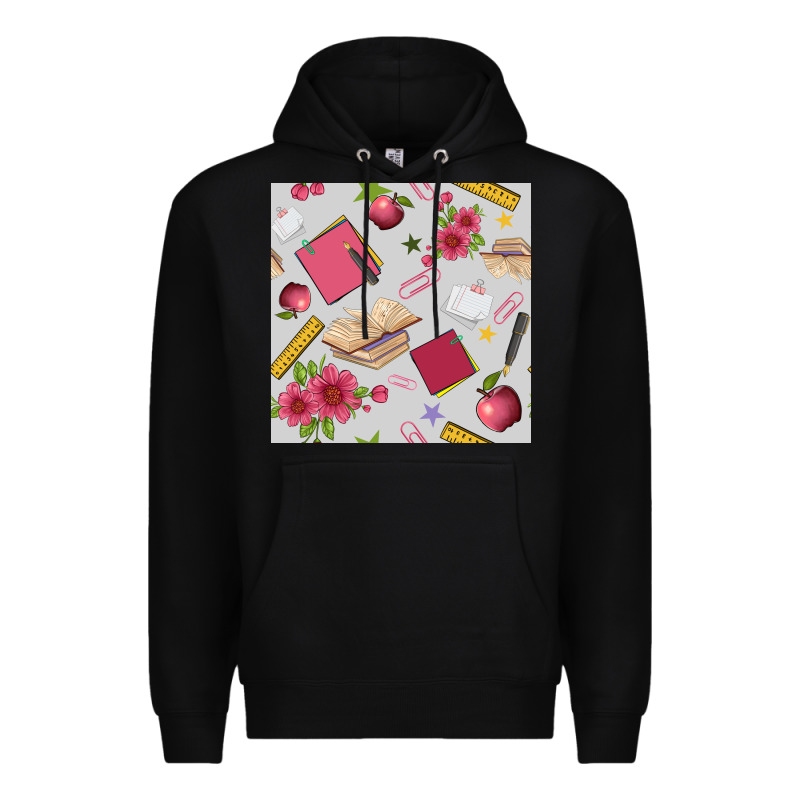 Back To School  Seamless Pattern Premium Hoodie by BundleAndBundleShop | Teevron