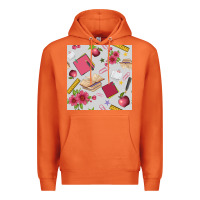 Carrot back to school  seamless pattern Premium Hoodie - BundleAndBundleShop