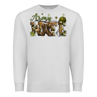 Dove Grey army wife Premium Sweatshirt - Zillion Design Studio