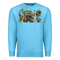 Ocean Blue army wife Premium Sweatshirt - Zillion Design Studio