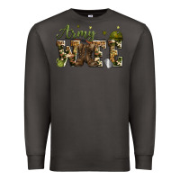 Smoke army wife Premium Sweatshirt - Zillion Design Studio