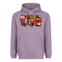 Lavender hot chocolate coffee cups Heavyweight Hoodie - Zillion Design Studio